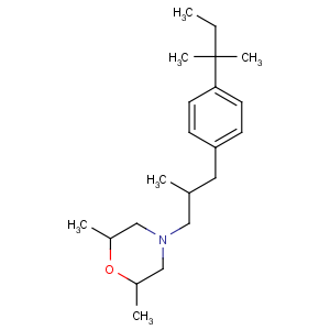 CAS No:67467-83-8;78613-35-1 (2R,6S)-2,<br />6-dimethyl-4-[2-methyl-3-[4-(2-methylbutan-2-yl)phenyl]propyl]morpholine