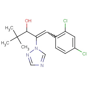 CAS No:83657-24-3;76714-88-0;101179-53-7 (E)-1-(2,4-dichlorophenyl)-4,4-dimethyl-2-(1,2,<br />4-triazol-1-yl)pent-1-en-3-ol