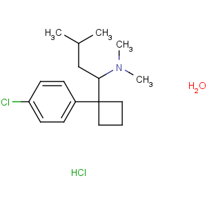 CAS No:125494-59-9;84485-00-7 1-[1-(4-chlorophenyl)cyclobutyl]-N,N,<br />3-trimethylbutan-1-amine