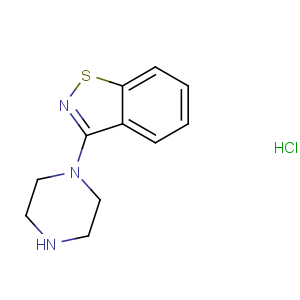 CAS No:144010-02-6;87691-88-1 3-piperazin-1-yl-1,2-benzothiazole