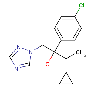CAS No:113096-99-4;94361-06-5 2-(4-chlorophenyl)-3-cyclopropyl-1-(1,2,4-triazol-1-yl)butan-2-ol