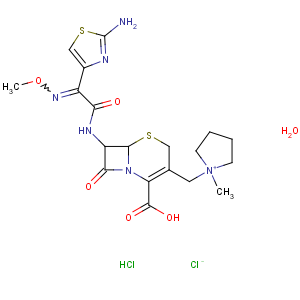 CAS No:123171-59-5;107648-80-6 Cefepime hydrochloride