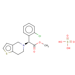 CAS No:135046-48-9;120202-66-6 Clopidogrel hydrogen sulfate