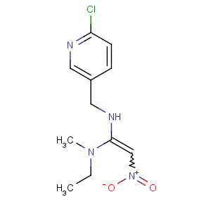 CAS No:120738-89-8;150824-47-8 1-N-[(6-chloropyridin-3-yl)methyl]-1-N'-ethyl-1-N'-methyl-2-nitroethene-<br />1,1-diamine
