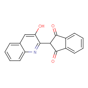 CAS No:7576-65-0;75216-45-4 2-(3-hydroxyquinolin-2-yl)indene-1,3-dione
