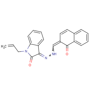 CAS No:5601-29-6;12220-52-9 3-[(1-oxonaphthalen-2-ylidene)methylhydrazinylidene]-1-prop-2-enylindol-<br />2-one