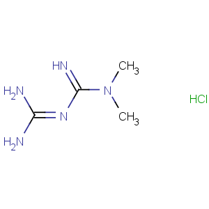 CAS No:1115-70-4;15537-72-1 3-(diaminomethylidene)-1,1-dimethylguanidine