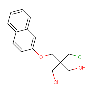 CAS No:9007-20-9;54182-57-9 2-(chloromethyl)-2-(naphthalen-2-yloxymethyl)propane-1,3-diol