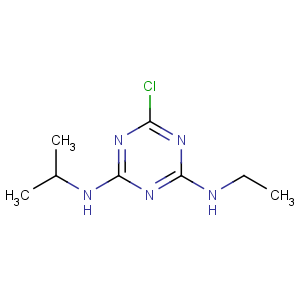 CAS No:1912-24-9;93616-39-8 6-chloro-4-N-ethyl-2-N-propan-2-yl-1,3,5-triazine-2,4-diamine