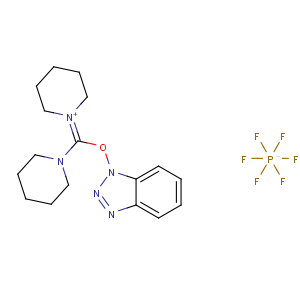 CAS No:190849-64-0;206752-41-2 1-[piperidin-1-ium-1-ylidene(piperidin-1-yl)methoxy]benzotriazole