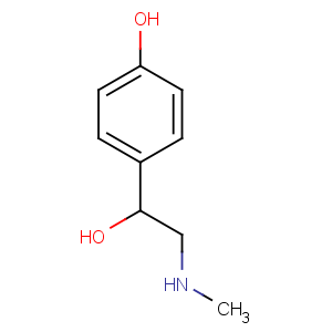 CAS No:94-07-5;575-81-5 4-[1-hydroxy-2-(methylamino)ethyl]phenol
