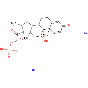 CAS No:2392-39-4;55203-24-2 dexamethasone 21-phosphate disodium salt