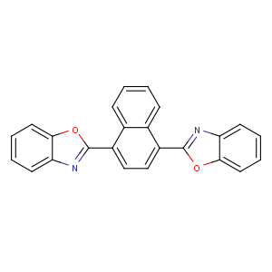CAS No:5089-22-5;63310-10-1 2-[4-(1,3-benzoxazol-2-yl)naphthalen-1-yl]-1,3-benzoxazole