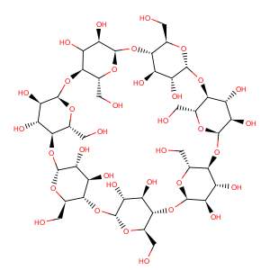 CAS No:7585-39-9;68168-23-0 beta-cyclodextrin