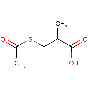 CAS No:76497-39-7;33325-40-5 3-(Acetylthio)-2-methylpropanoic acid