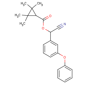 CAS No:39515-41-8;64257-84-7 [cyano-(3-phenoxyphenyl)methyl]<br />2,2,3,3-tetramethylcyclopropane-1-carboxylate