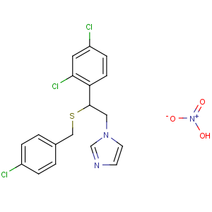 CAS No:61318-91-0;82382-23-8 1-[2-[(4-chlorophenyl)methylsulfanyl]-2-(2,<br />4-dichlorophenyl)ethyl]imidazole