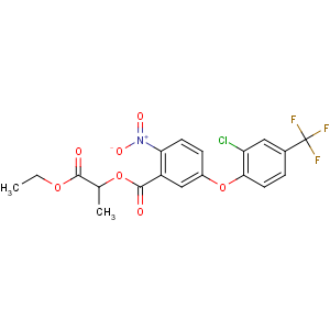 CAS No:83513-60-4;77501-63-4 (1-ethoxy-1-oxopropan-2-yl)<br />5-[2-chloro-4-(trifluoromethyl)phenoxy]-2-nitrobenzoate