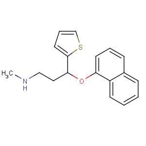 CAS No:116539-59-4;116539-60-7 (3S)-N-methyl-3-naphthalen-1-yloxy-3-thiophen-2-ylpropan-1-amine