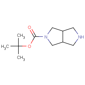 CAS No:250275-15-1;141449-85-6 tert-butyl<br />(3aR,6aS)-2,3,3a,4,6,6a-hexahydro-1H-pyrrolo[3,4-c]pyrrole-5-carboxylate