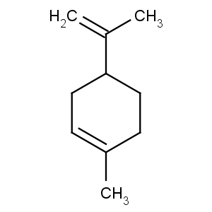 CAS No:138-86-3;555-08-8;7705-14-8;8022-90-0;8050-32-6 1-methyl-4-prop-1-en-2-ylcyclohexene