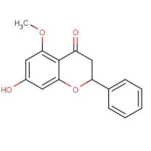 CAS No:1090-65-9;36052-37-6 7-hydroxy-5-methoxy-2-phenyl-2,3-dihydrochromen-4-one