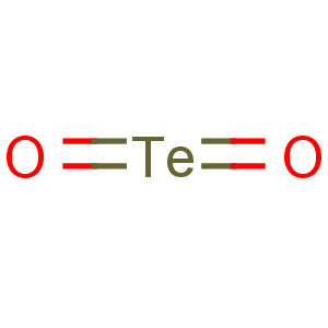 CAS No:7446-07-3;11099-09-5 tellurium dioxide