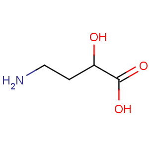 CAS No:13477-53-7;40371-51-5 4-amino-2-hydroxybutanoic acid