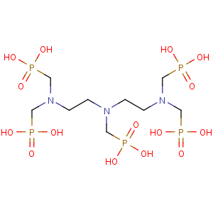 CAS No:15827-60-8;67774-91-8;244775-22-2;291513-72-9 [bis[2-[bis(phosphonomethyl)amino]ethyl]amino]methylphosphonic acid
