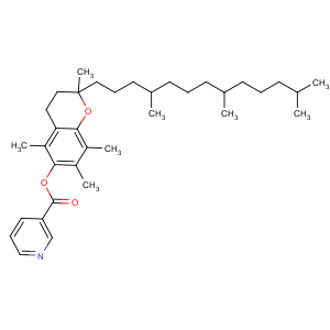 CAS No:16676-75-8;51898-34-1 [(2R)-2,5,7,8-tetramethyl-2-[(4R,8R)-4,8,12-trimethyltridecyl]-3,<br />4-dihydrochromen-6-yl] pyridine-3-carboxylate