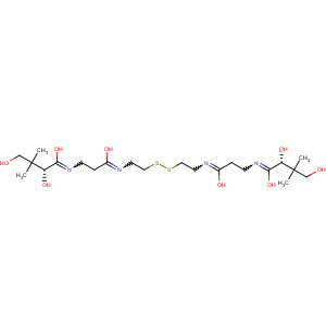 CAS No:16816-67-4;138148-35-3 D-pantethine anhydrous