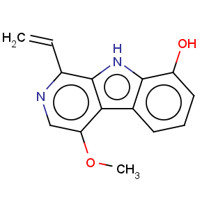 CAS No:100234-59-1 9H-Pyrido[3,4-b]indol-8-ol,1-ethenyl-4-methoxy-