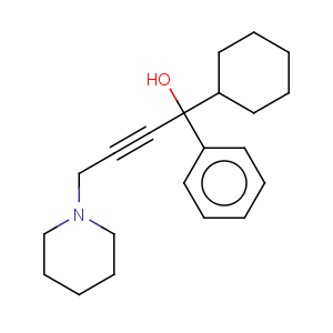 CAS No:100274-02-0 Benzenemethanol, a-cyclohexyl-a-[3-(1-piperidinyl)-1-propyn-1-yl]-