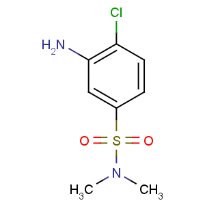 CAS No:100313-81-3 Benzenesulfonamide,3-amino-4-chloro-N,N-dimethyl-