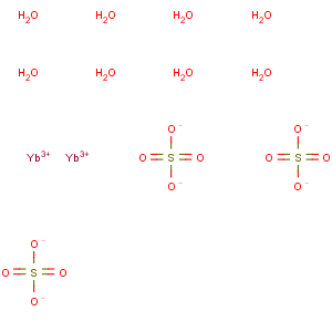 CAS No:10034-98-7 Ytterbium (III) sulfate octahydrate