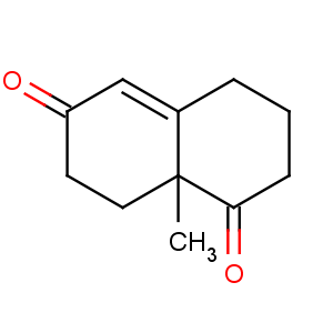CAS No:100348-93-4 (8aR)-8a-methyl-3,4,7,8-tetrahydro-2H-naphthalene-1,6-dione