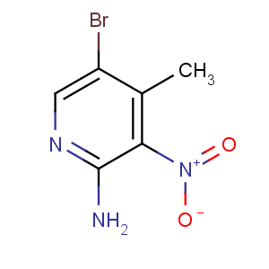 CAS No:100367-40-6 5-bromo-4-methyl-3-nitropyridin-2-amine
