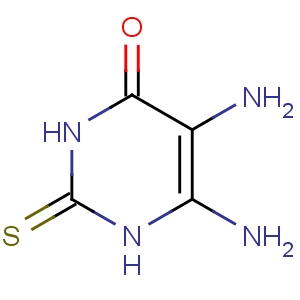CAS No:1004-76-8 5,6-diamino-2-sulfanylidene-1H-pyrimidin-4-one