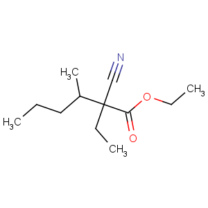 CAS No:100453-11-0 ethyl 2-cyano-2-ethyl-3-methylhexanoate