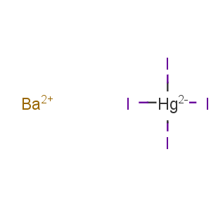 CAS No:10048-99-4 Mercurate(2-),tetraiodo-, barium (1:1), (T-4)- (9CI)