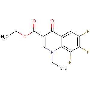 CAS No:100501-62-0 ethyl 1-ethyl-6,7,8-trifluoro-4-oxoquinoline-3-carboxylate