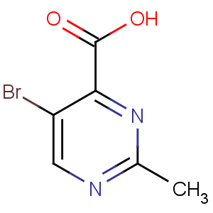 CAS No:100707-39-9 5-bromo-2-methylpyrimidine-4-carboxylic acid