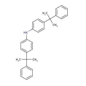 CAS No:10081-67-1 4-(2-phenylpropan-2-yl)-N-[4-(2-phenylpropan-2-yl)phenyl]aniline
