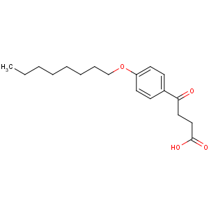 CAS No:100833-45-2 4-(4-octoxyphenyl)-4-oxobutanoic acid