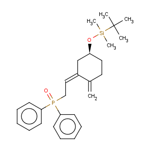 CAS No:100858-27-3 tert-Butyl[3-[2-(diphenylphosphinoyl)ethylidene]-4-methylenecyclohexyloxy]dimethylsilane