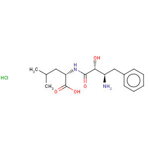 CAS No:100992-60-7 L-Leucine,N-[(2R,3R)-3-amino-2-hydroxy-1-oxo-4-phenylbutyl]-, hydrochloride (1:1)