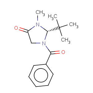 CAS No:101055-56-5 4-Imidazolidinone,1-benzoyl-2-(1,1-dimethylethyl)-3-methyl-, (2S)-