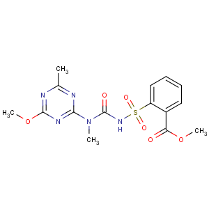 CAS No:101200-48-0 methyl<br />2-[[(4-methoxy-6-methyl-1,3,<br />5-triazin-2-yl)-methylcarbamoyl]sulfamoyl]benzoate