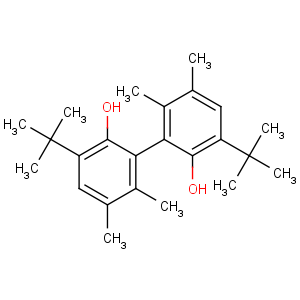 CAS No:101203-31-0 6-tert-butyl-2-(3-tert-butyl-2-hydroxy-5,6-dimethylphenyl)-3,<br />4-dimethylphenol