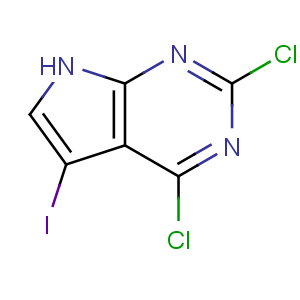CAS No:1012785-51-1 2,4-dichloro-5-iodo-7H-pyrrolo[2,3-d]pyrimidine